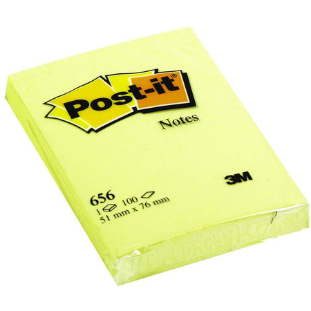 Karteczki samoprzylepne 51x76mm Post-it Super Sticky 656