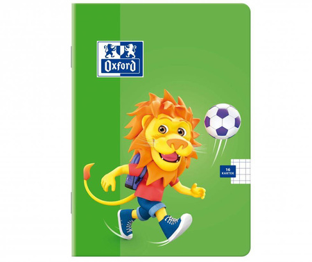 Zeszyt Oxford A5 w kratkę 16 kartek Lion
