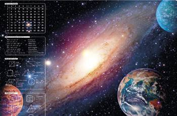 Mata na biurko dla dzieci Galaktyka