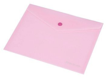 Teczka kopertowa na zatrzask Panta Plast A4  różowy