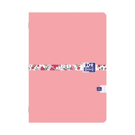 Zeszyt Oxford Floral A5 w kratkę 32 kartki