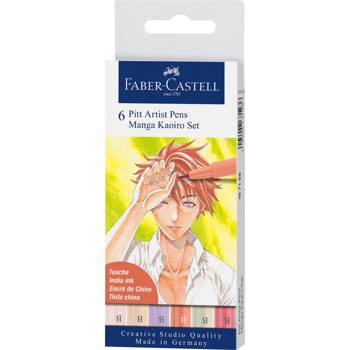 Zestaw pisaków Pitt Artist Pen Manga Kaoiro Faber Castell