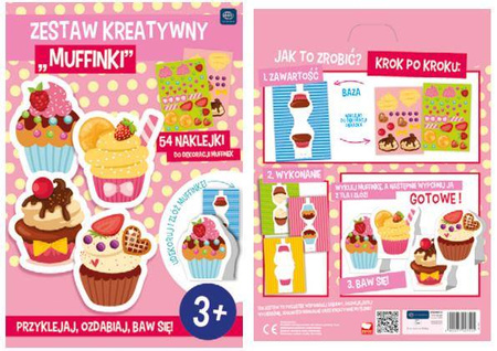 Zestaw kreatywny Muffinki Interdruk