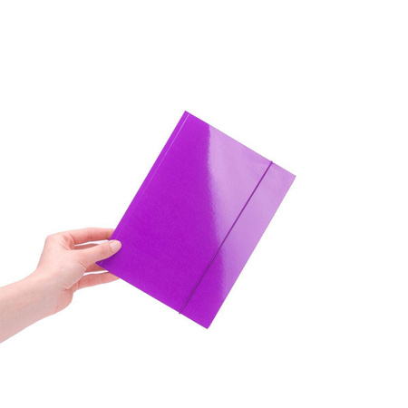 Teczka z gumką A5+ fluo