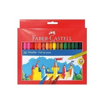 Flamastry Faber Castell 36 kolorów