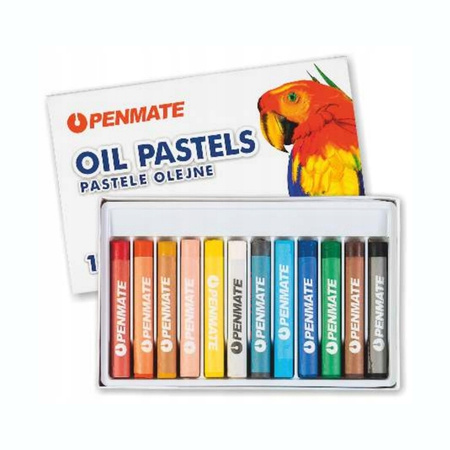 Pastele olejne Penmate 12 kolorów