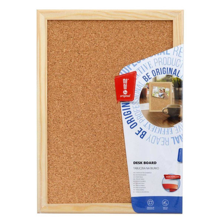 Tabliczka korkowa Memobe 30x21cm