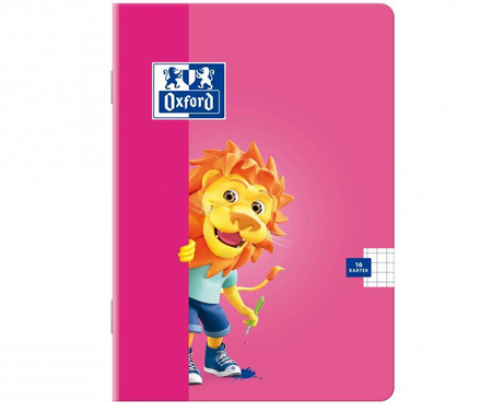 Zeszyt Oxford A5 w kratkę 16 kartek Lion