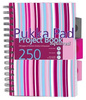 Kołozeszyt A5 w kratkę 250 stron Pukka Pad Project Book Stripes