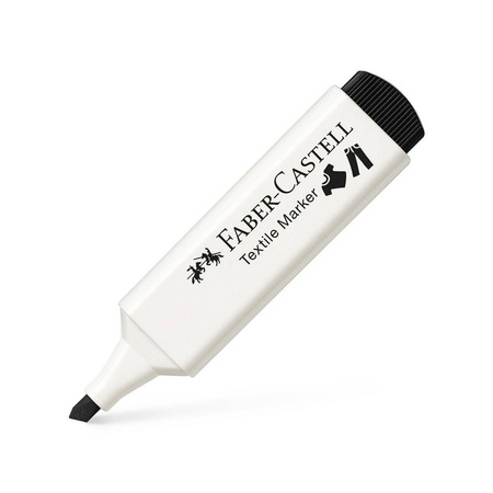 Marker do tkanin Faber Castell czarny