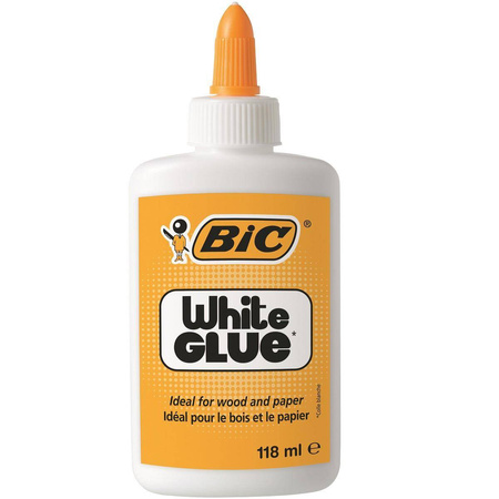 Klej z aplikatorem Bic White Glue 118ml