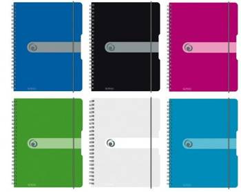 Kołobrulion A4 80 kartek w kratkę Easy Orga Herlitz transparentny