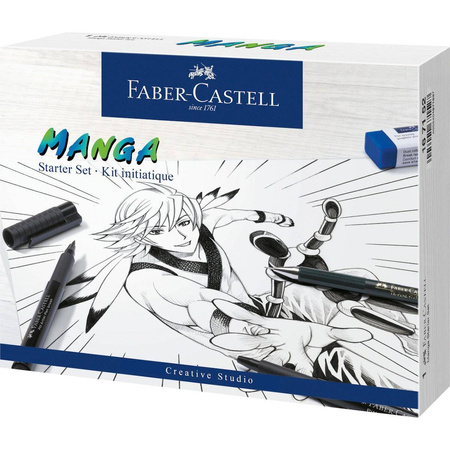 Zestaw pisaków Pitt Artist Pen Manga Starter Faber Castell