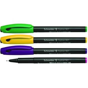 Cienkopis Schneider Topliner 967 zawieszka 4 kolory