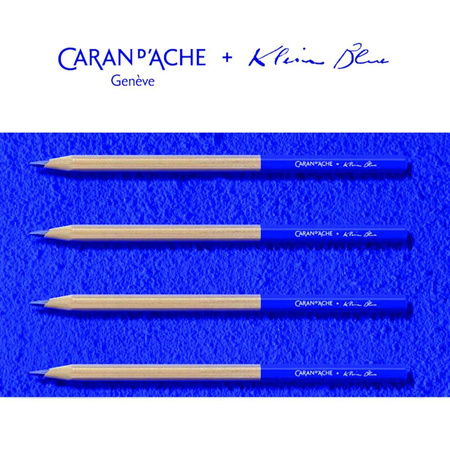Zestaw ołówków grafitowych Caran d`Ache Klein Blue HB 4 sztuki