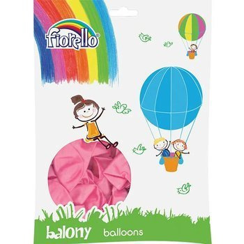Balony metalizowane różowe 12 Fiorello