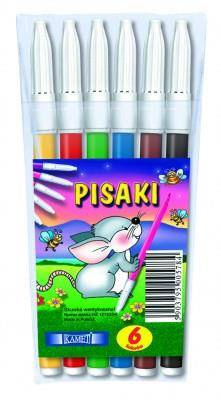 Pisaki Kamet 6 kolorów