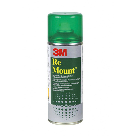 Klej w sprayu 3M Remount do repozycjonowania 400ml