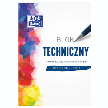 Blok techniczny A3 10 kartek Oxford