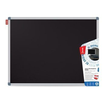 Tablica kredowo magnetyczna 200x100 cm czarna Classic Memobe