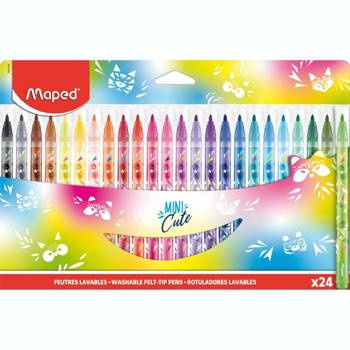 Flamastry Maped Mini Cute 24 kolory