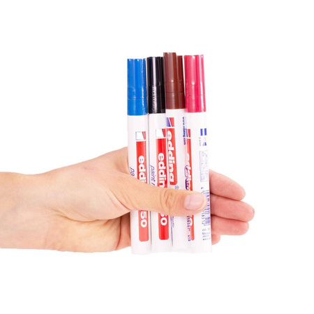 Marker olejowy Edding 750 czerwony