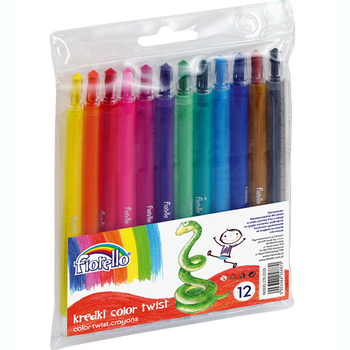 Kredki color twist Fiorello 12 kolorów