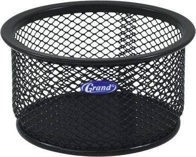 Pojemnik na spinacze Grand GR-010 Vip metalowy czarny