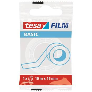 Taśma klejąca biurowa Tesa Basic Invisible 10m x 15mm