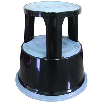 Taboret biurowy na kółkach metalowy Q-Connect