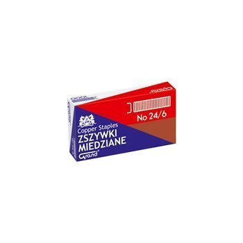 Zszywki miedziane 24/6 Grand