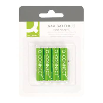 Baterie AAA LR03 1.5V alkaliczne Q-Connect 4 sztuki