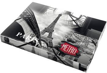 Teczka Box PP Panta Plast na gumkę Paris A4
