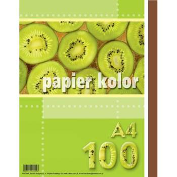 Papier ksero Kreska A4 80g ciemny brązowy