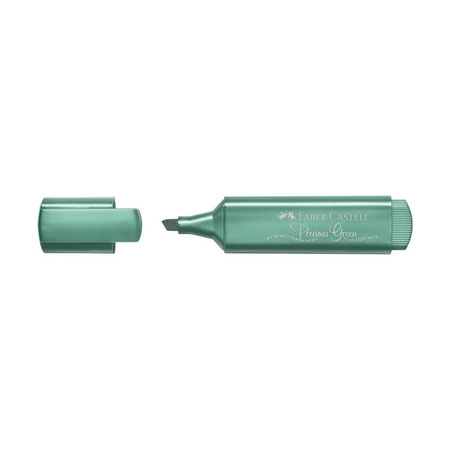 Zakreślacz metaliczny Faber Castell 1546 zielony