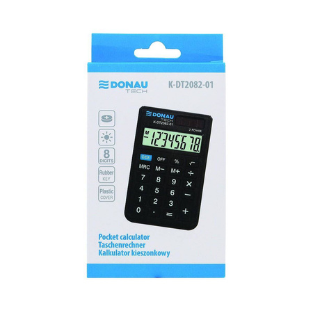 Kalkulator kieszonkowy Donau K-DT2082-01