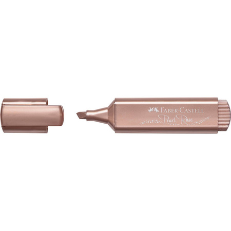 Zakreślacz metaliczny Faber Castell Textliner 1546  różowy