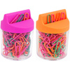 Kolorowe spinacze 28mm neonowe Memobe a`100