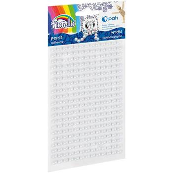Perełki samoprzylepne Fiorello GR-PS162-3 białe