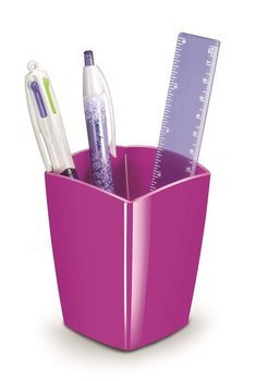 Pojemnik na długopisy CepPro Gloss różowy