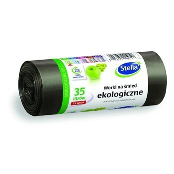 Worki na śmieci Stella ekologiczne 35l