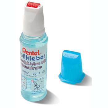 Klej do papieru ER153 z gumową rolką Pentel