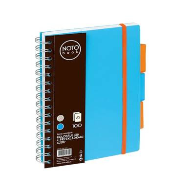 Kołobrulion Notobook A5 100 kartek w linie Grand niebieski
