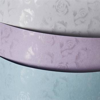 Papier ozdobny premium A4 Małe róże 220g Argo liliowy