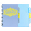 Kołozeszyt A5 w kratkę 200 stron Pukka Pad Project Book Pastel morski