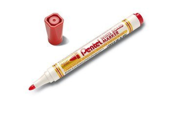 Marker suchościeralny Pentel MW85 czerwony