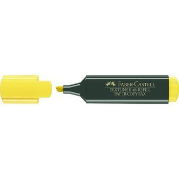 Zakreślacz Faber Castell Textliner 48 Refill żółty