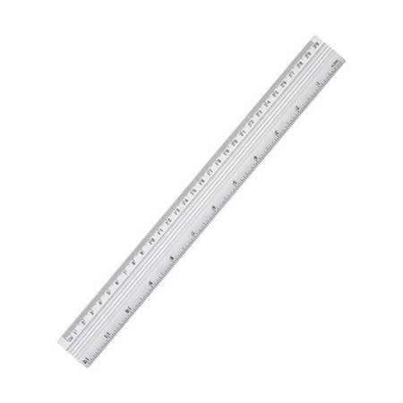 Linijka aluminiowa 30 cm Grand GR-112-33