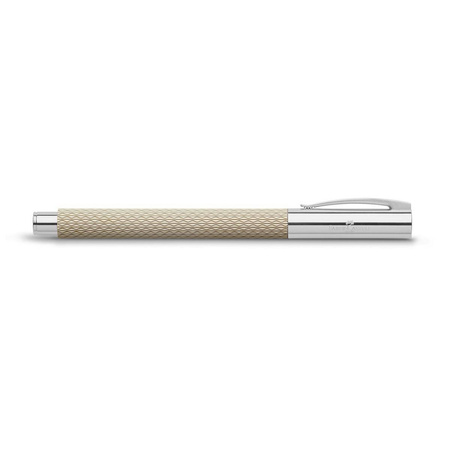 Pióro wieczne Faber-Castell Ambition Opart White Sand M