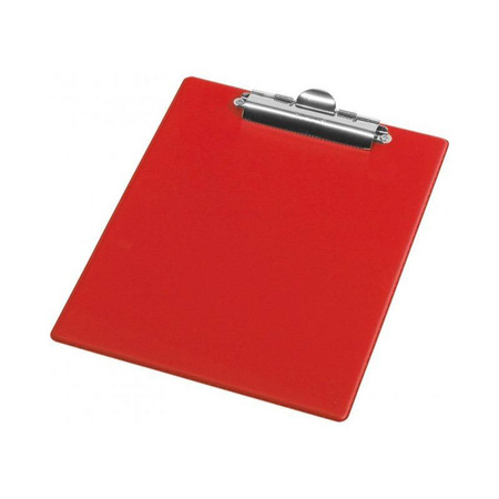 Podkładka z klipsem A4 Panta Plast czerwony